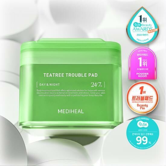 [01/08 - 28/08] Mediheal Teatree Trouble Pad [100PCS]