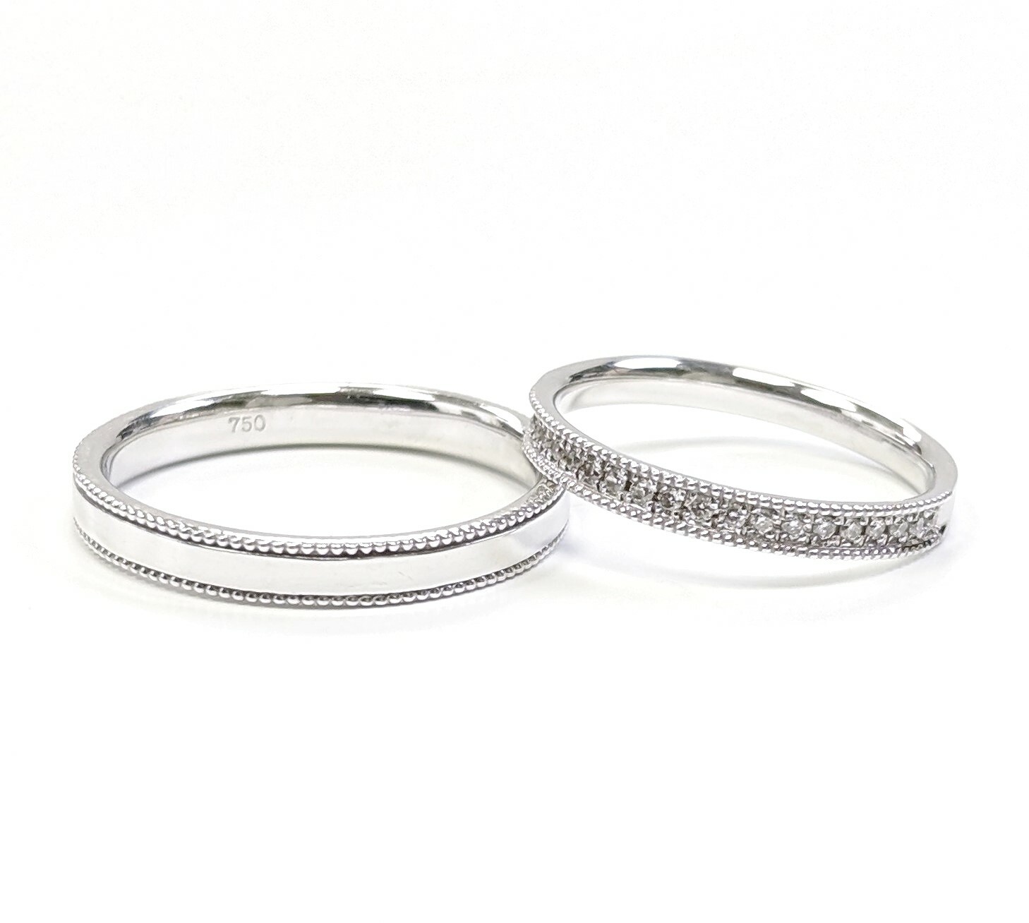 Cherish Milgram - Narcotic 18K白金結婚戒指