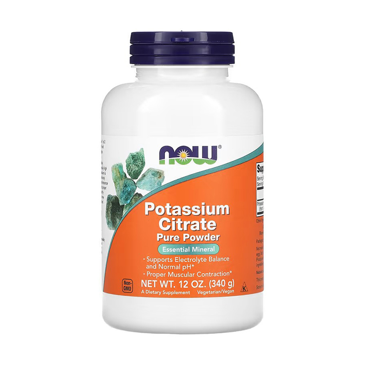 NOW Foods, Potassium Citrate Pure Powder, 12 oz (340 g)