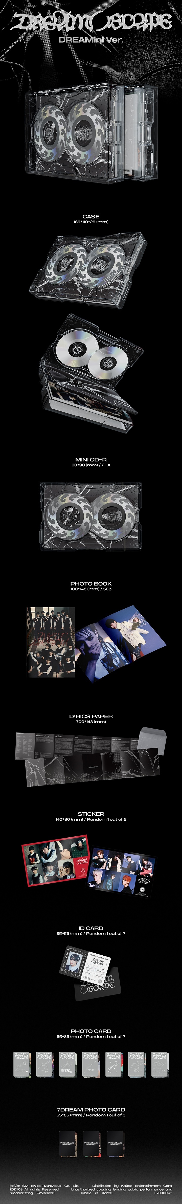 NCT DREAM DREAM( )SCAPE] (DREAMini Ver.)