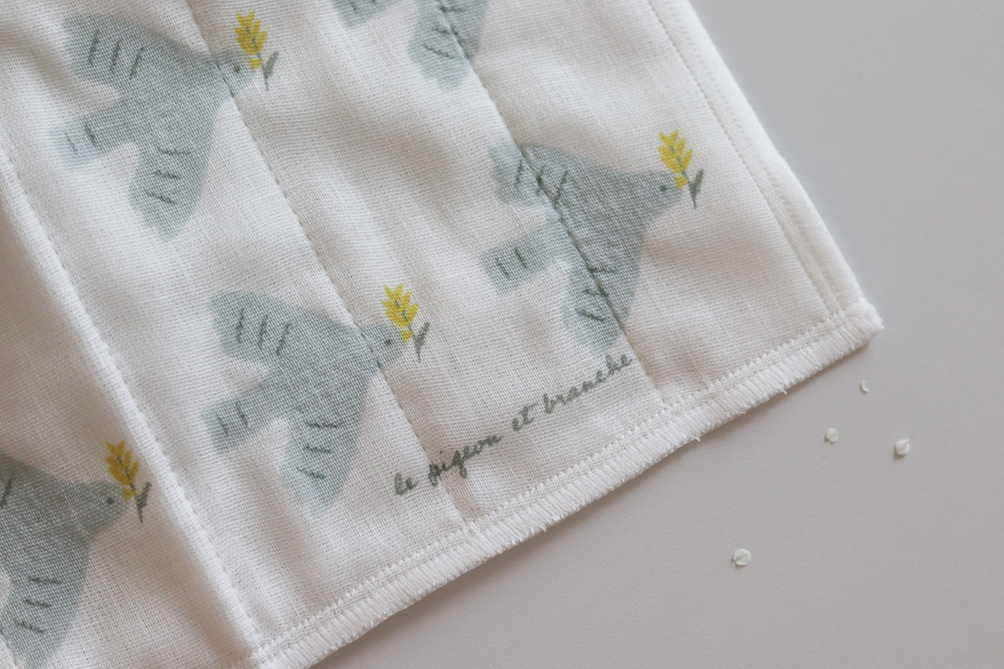 日本 KAYA KIJI FUKIN 鳩 蚊帳生地 廚房抹布