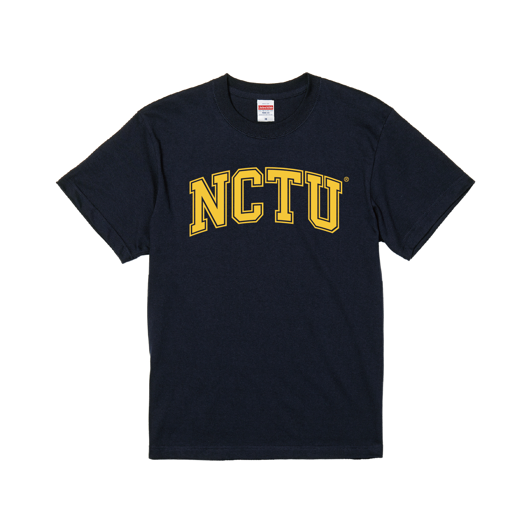 交大日限定！United Athle® 交通大學經典款短T (海軍藍)【預購】