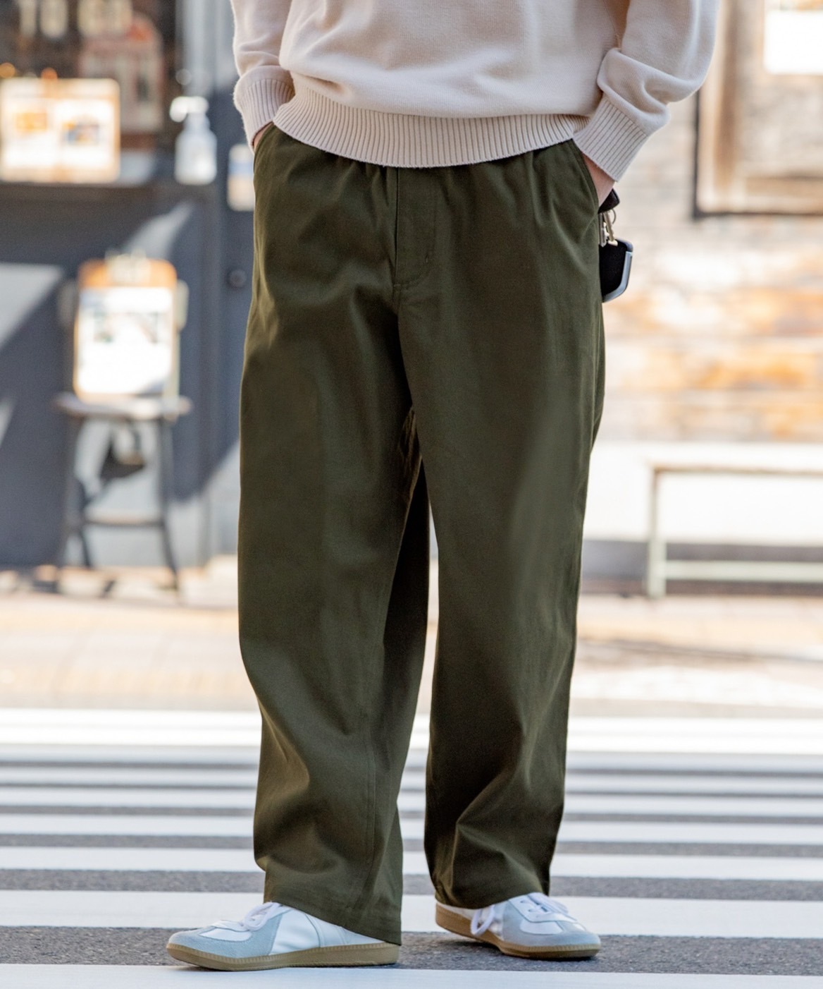 KTQ STORE ‧ THE CRAFT CREW PRODUCTS 腰帶錐形褲 多色