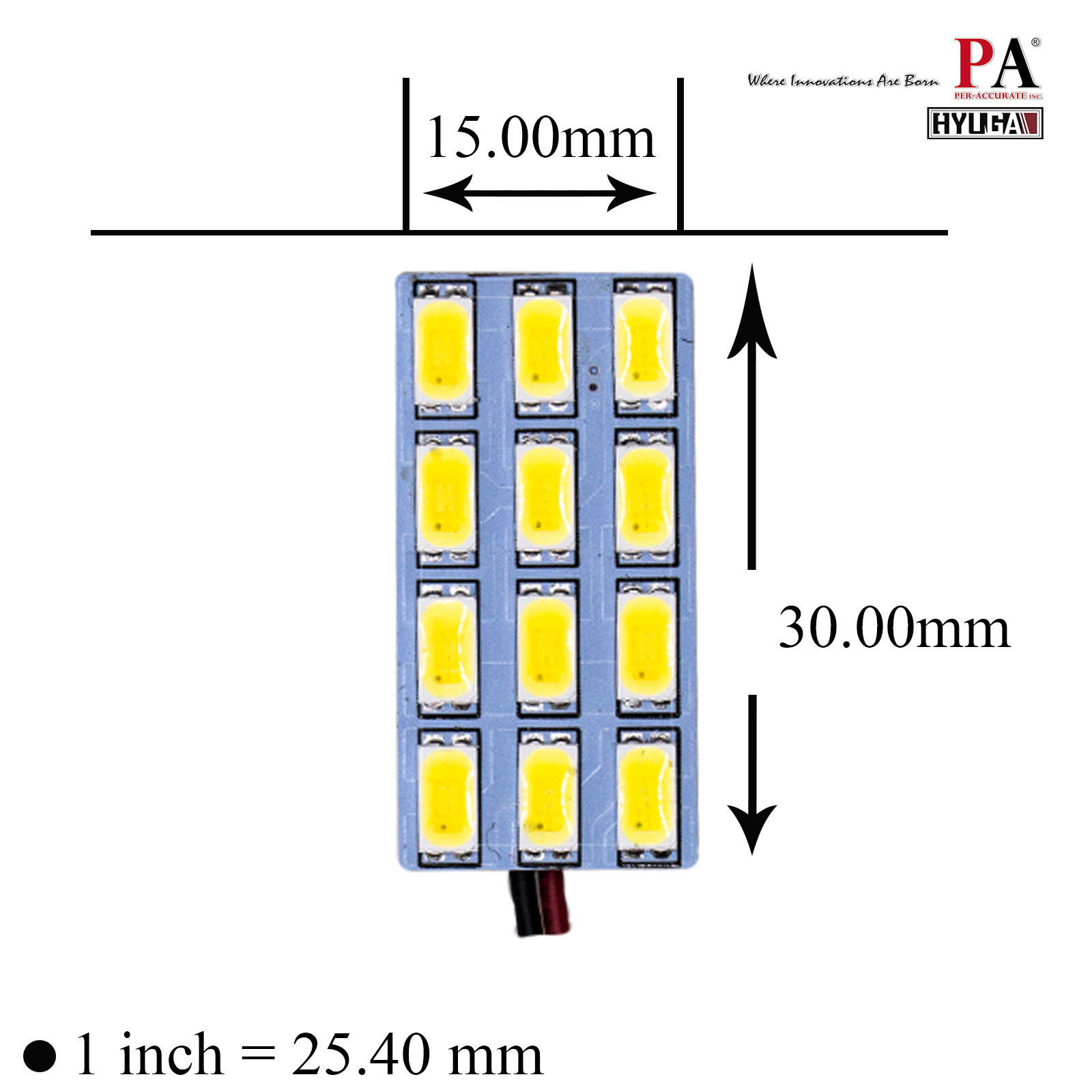 QF3｜LED燈板 12晶 5630晶片 T10 BA9S 雙尖通用底座 12~24V寬電壓 白光 暖白光 鹵素燈色 室內燈專用