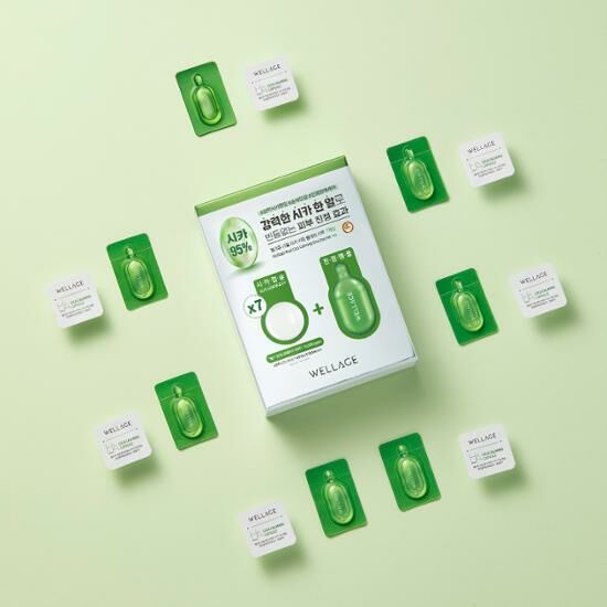 [ WELLAGE ] Real Cica Calming One Day Kit 7ea