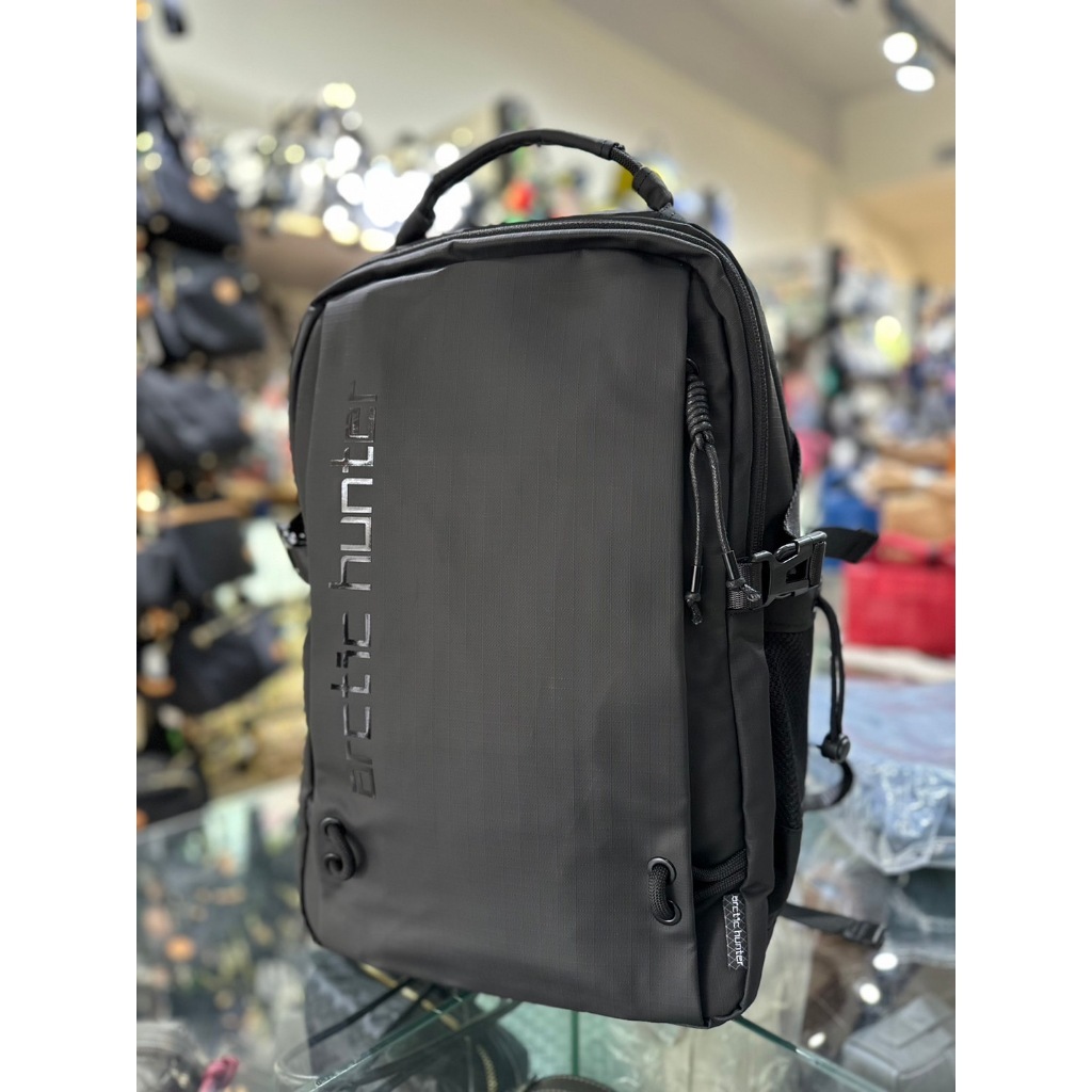 現貨 Arctic hunter 經典黑 多功能男用後背包 多功能電腦包 防潑水電腦包 男生後背包 #B00530