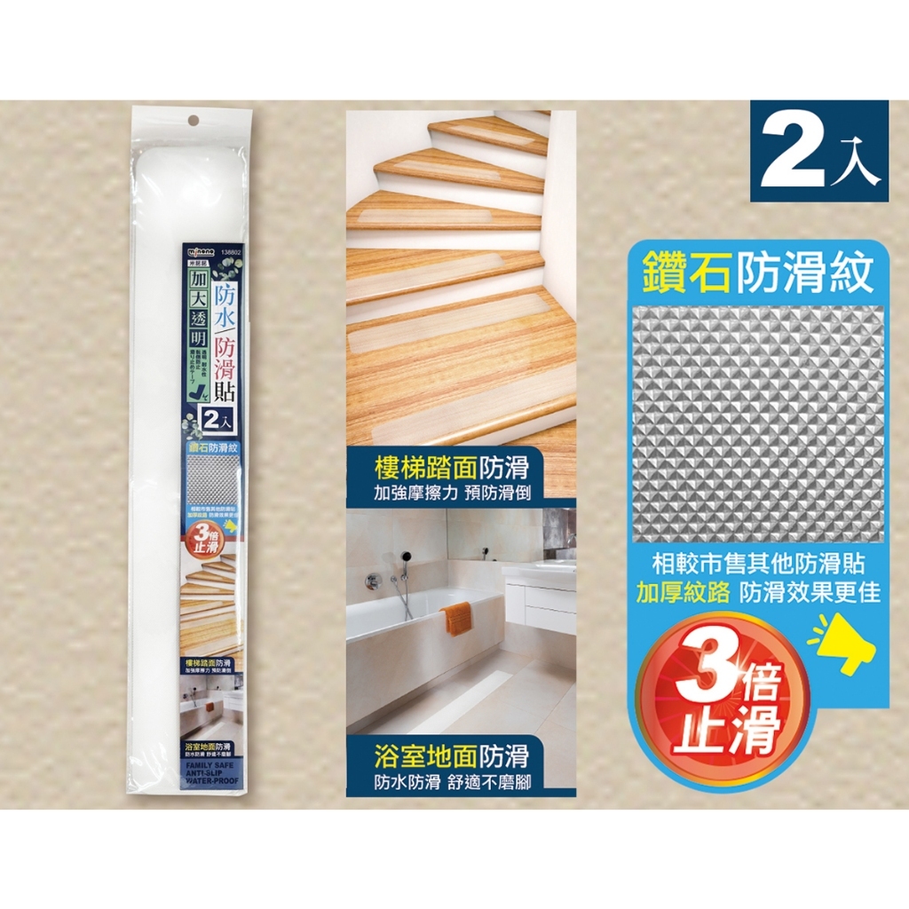 加大透明防水防滑貼 / 止滑貼