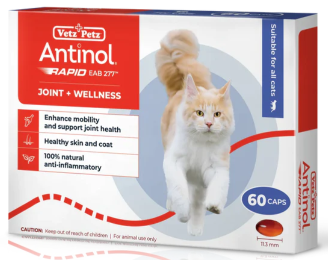 Antinol® Rapid for Cats (30 capsules/ 60 capsules)