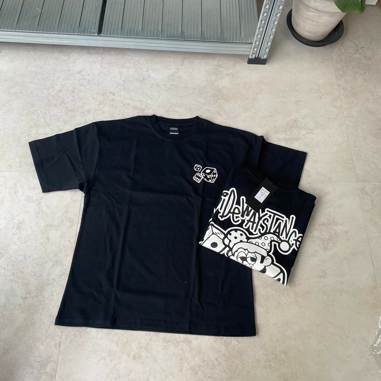 Sideway Stance骰子印刷圖案短Tee SIDE23-079