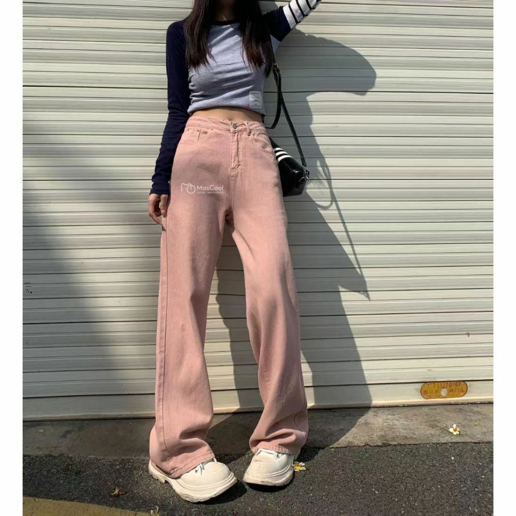 909142女款牛仔直筒褲