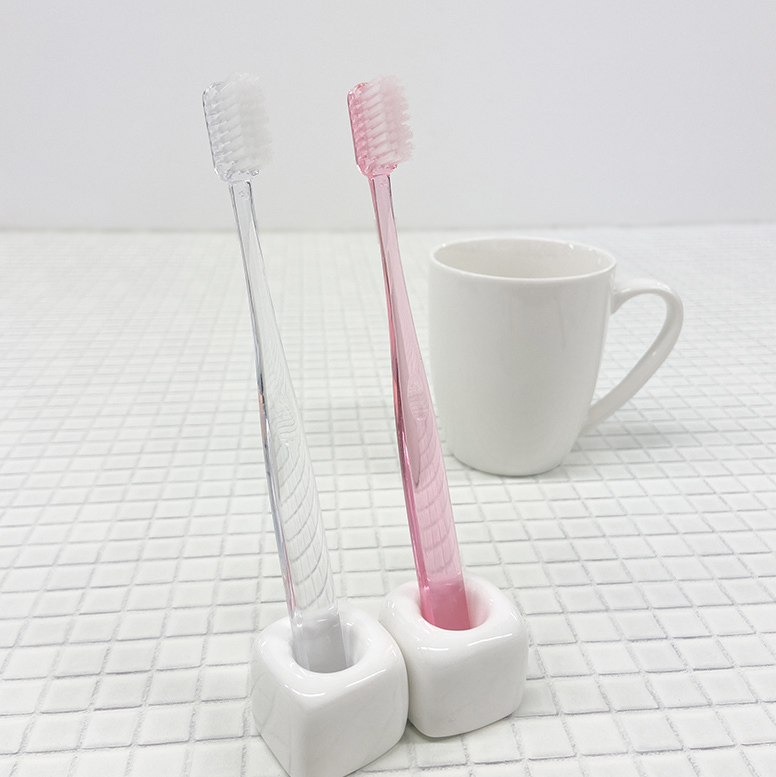 軟刷毛牙刷/透明 2入