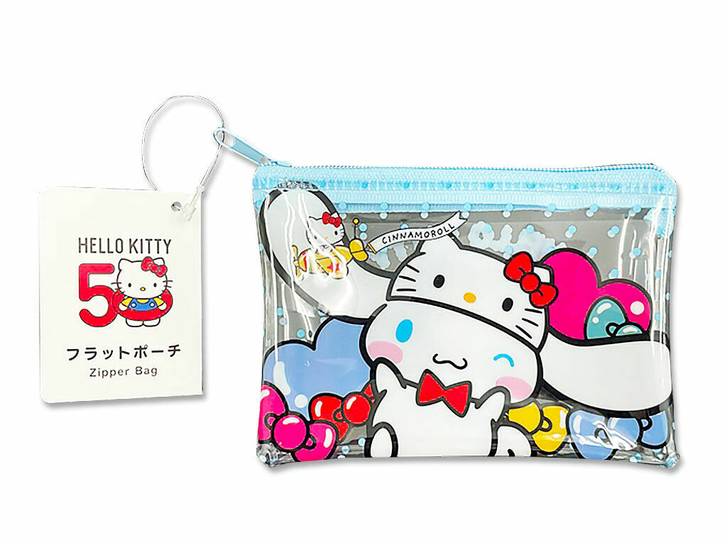 Hello Kitty 50週年小物收納袋/大耳狗