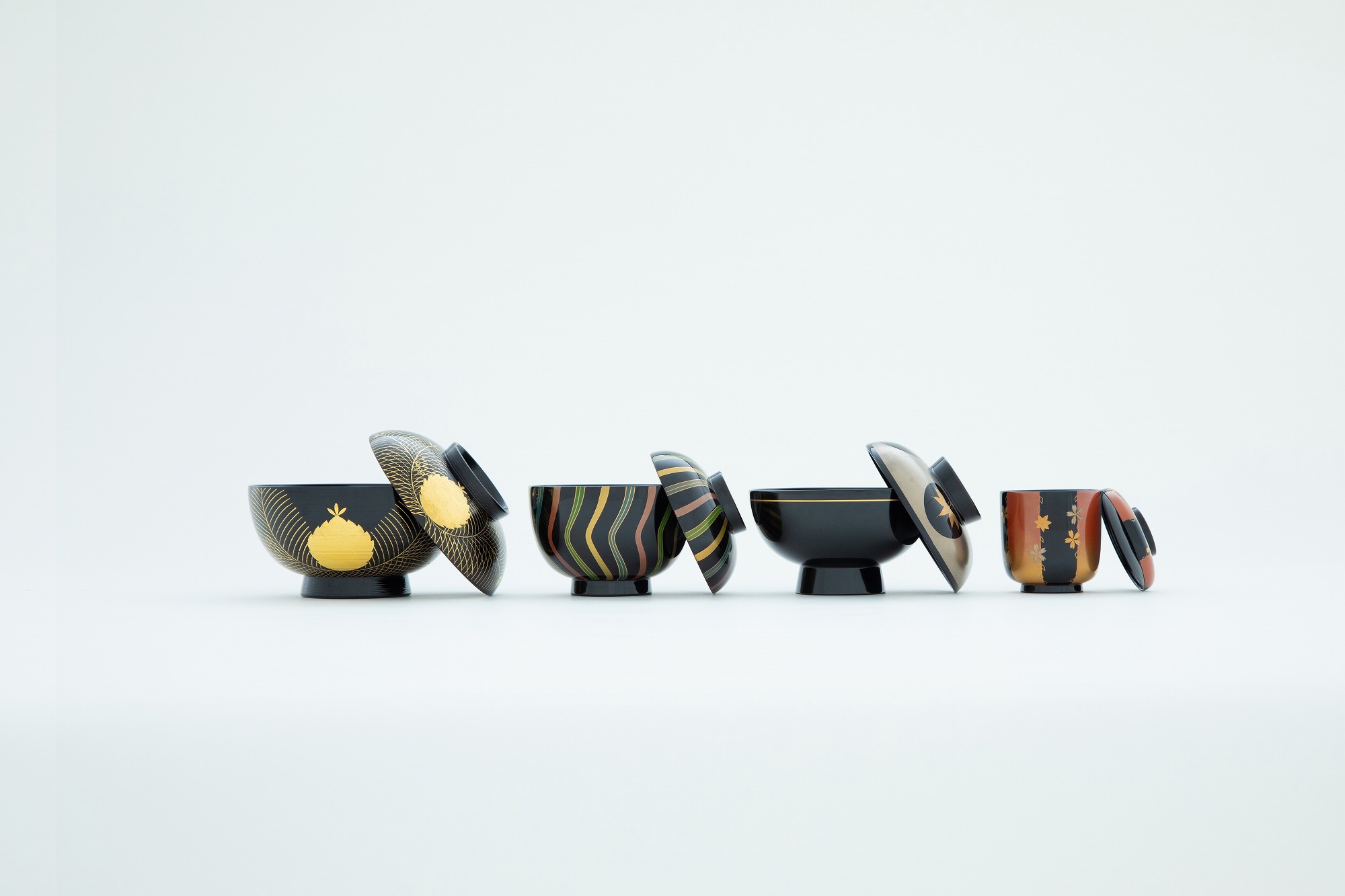 漆琳堂｜付蓋漆器 蒔繪系列