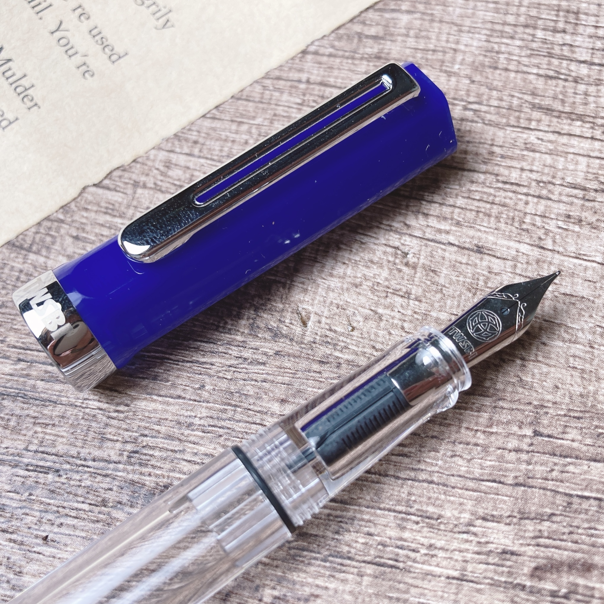 三文堂 TWSBI｜ECO活塞式鋼筆 星空藍新色（EF/F/M尖可選）
