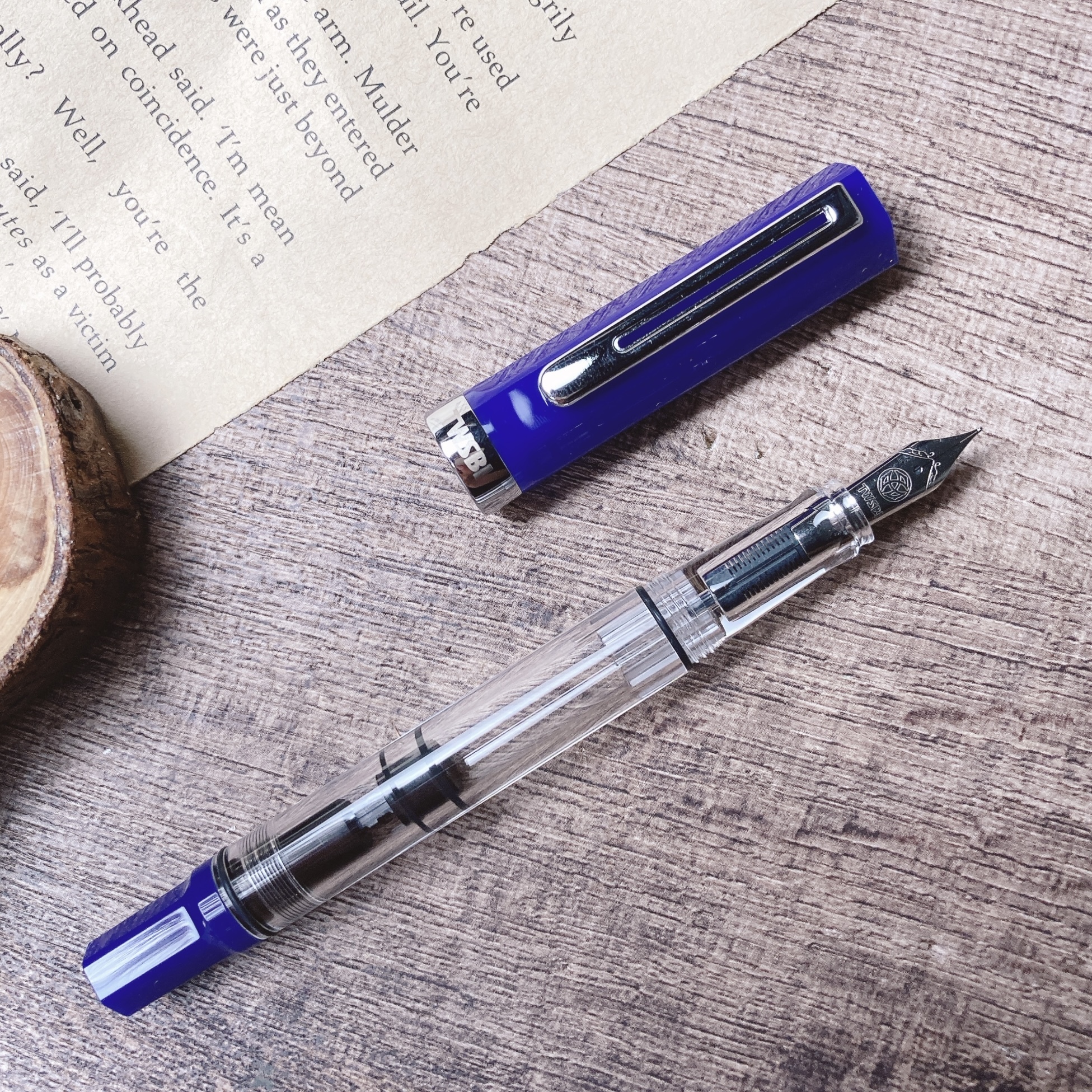 三文堂 TWSBI｜ECO活塞式鋼筆 星空藍新色（EF/F/M尖可選）