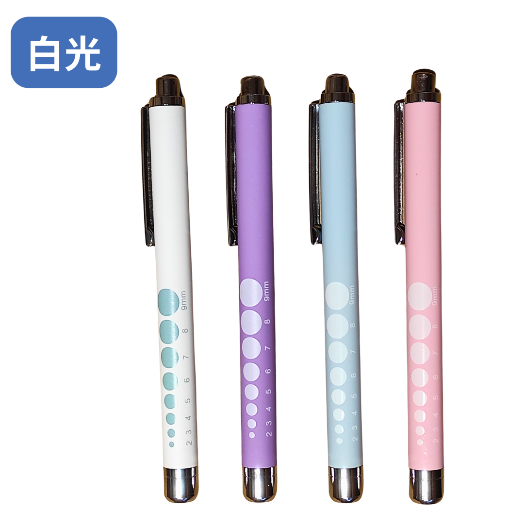 [現貨] 多彩白光電筒筆