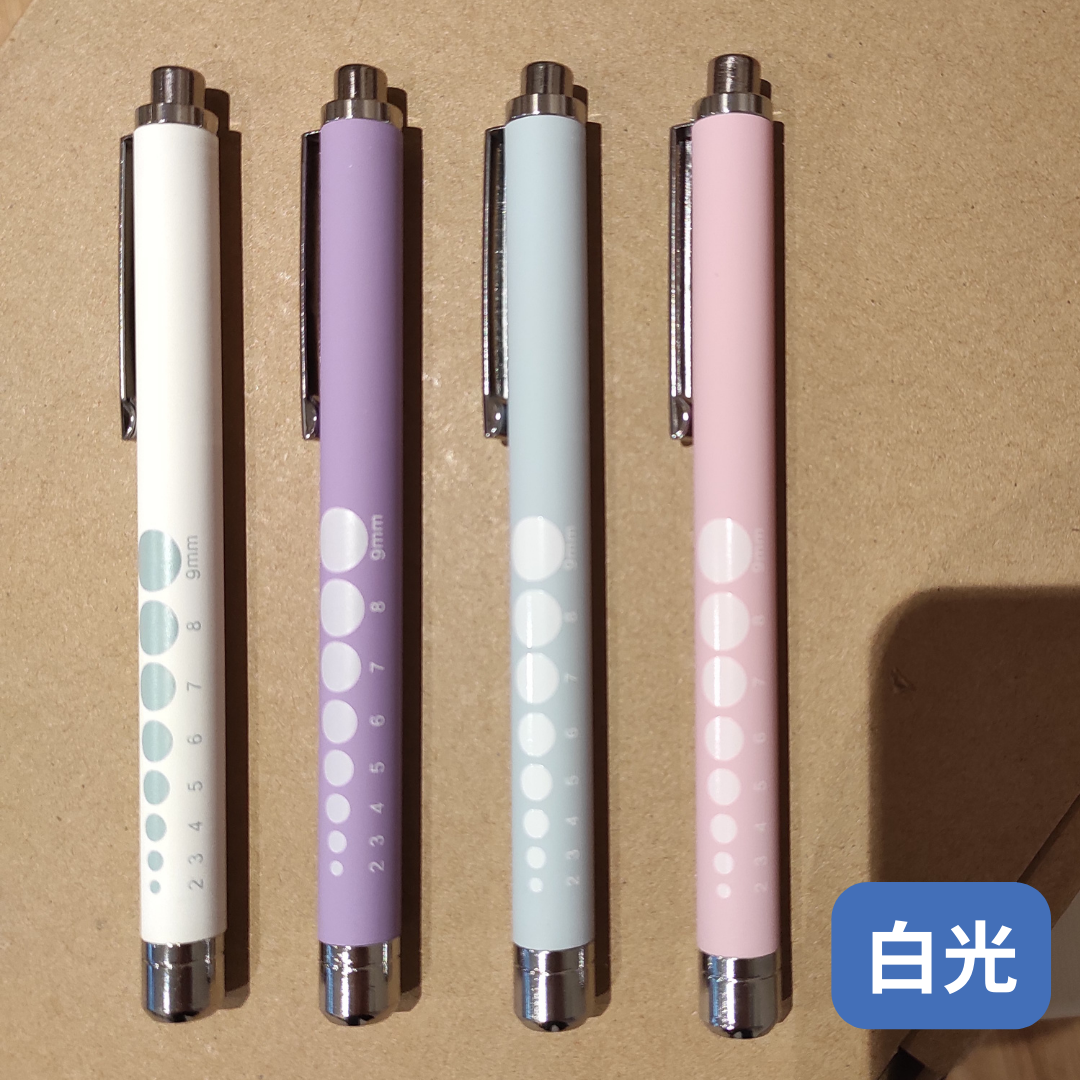 [現貨] 多彩白光電筒筆