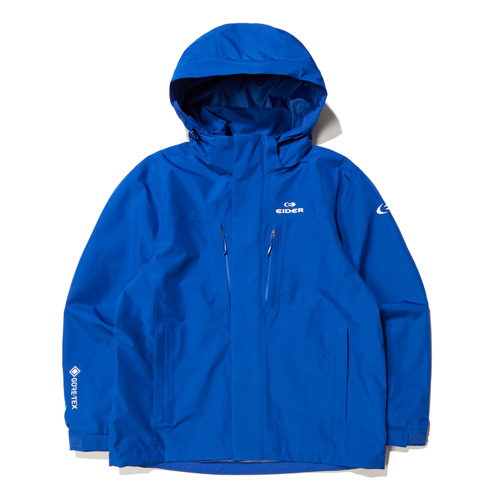 【EIDER】男2L GTX防水可拆帽外套 / 24EDMP24732-[黑、藍]