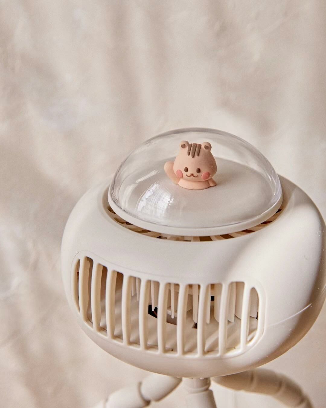 DOTTODOT x AGUARD 可愛松鼠手推車八爪魚電風扇