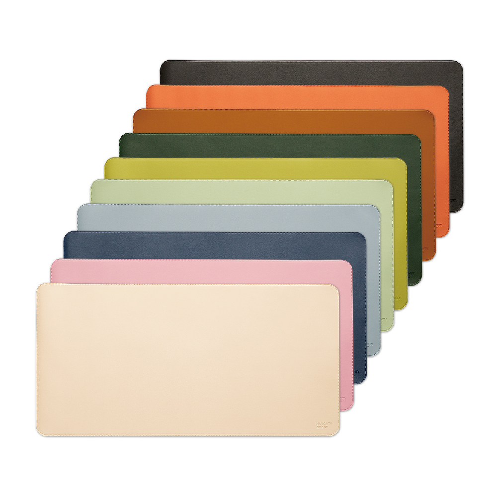 莫蘭墊【純色系】雙面用寫字皮革桌墊