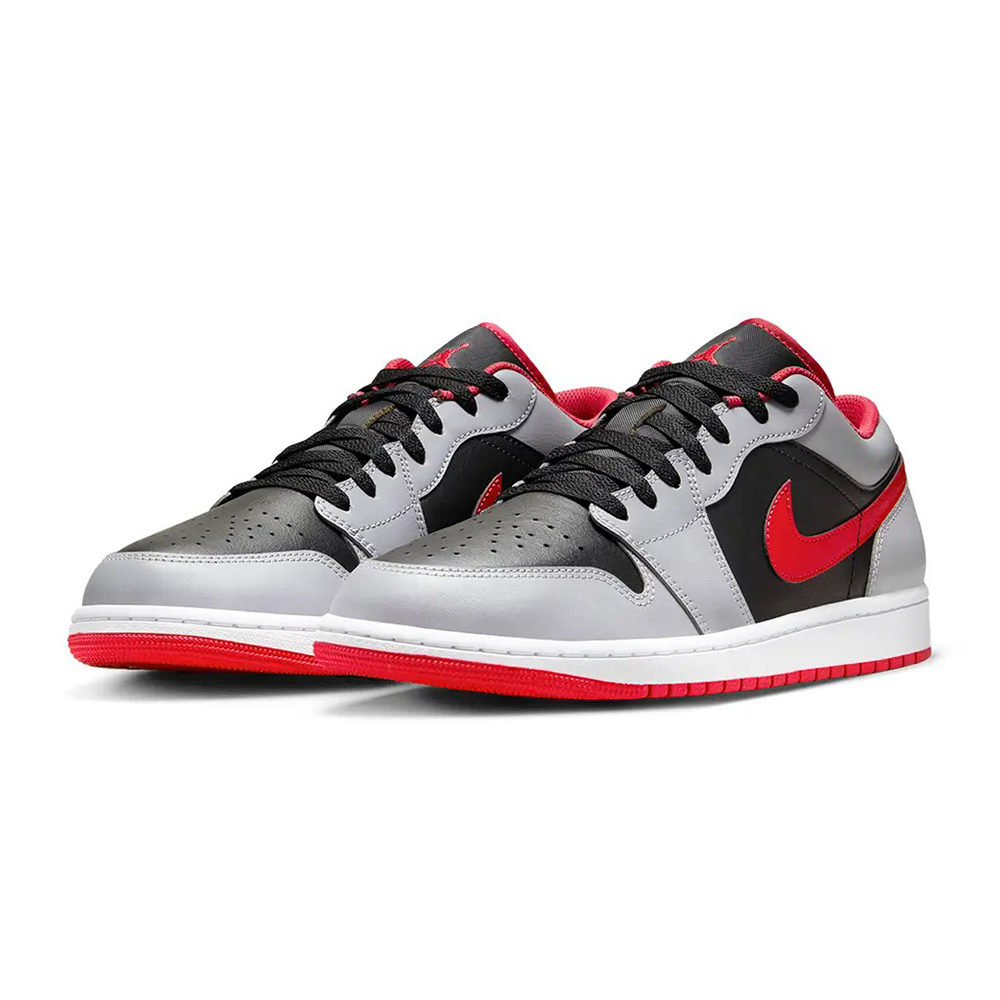 Air Jordan 1 Low Smoke Grey Gym Red 煙灰紅勾 553558-060
