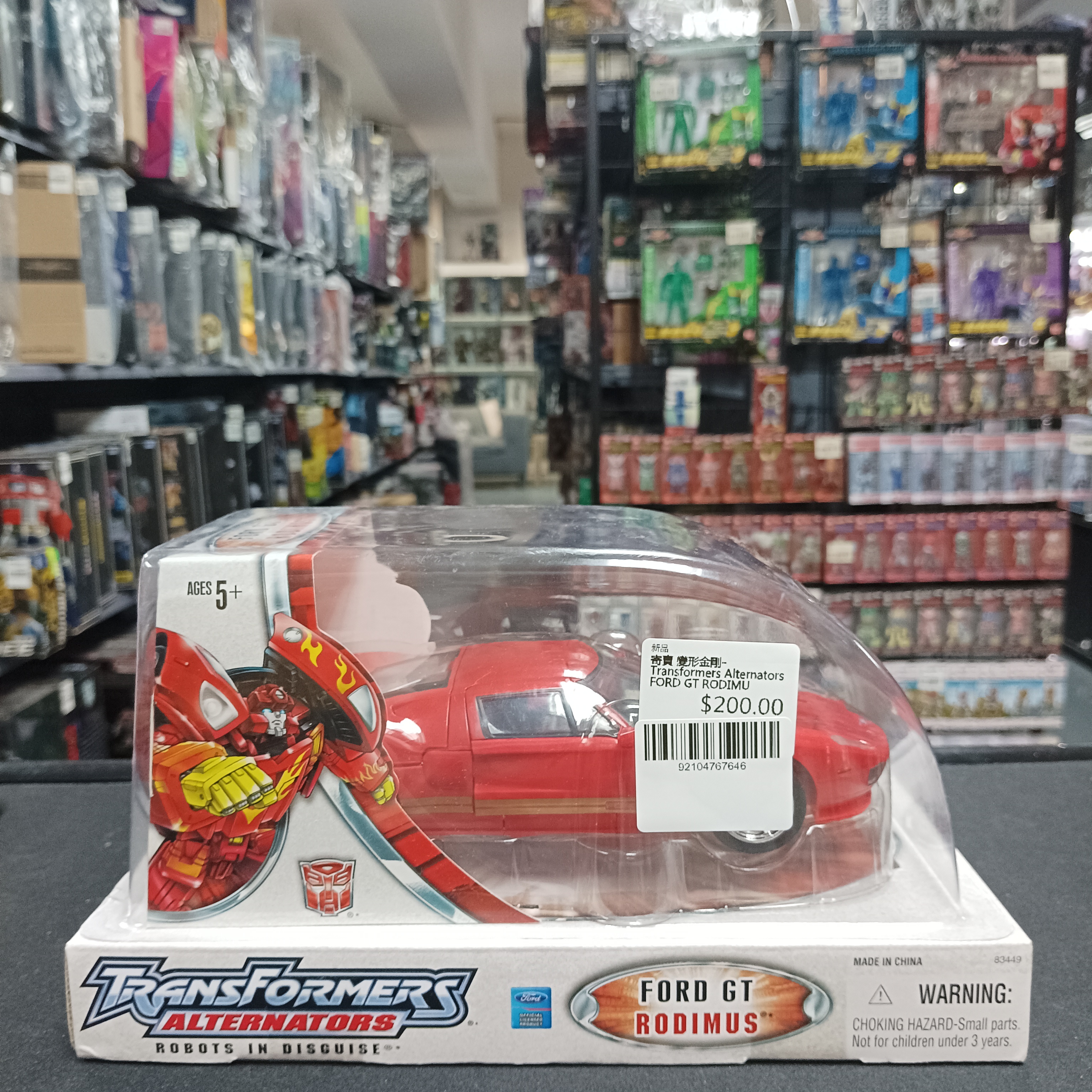 寄賣 變形金剛-Transformers Alternators FORD GT RODIMU