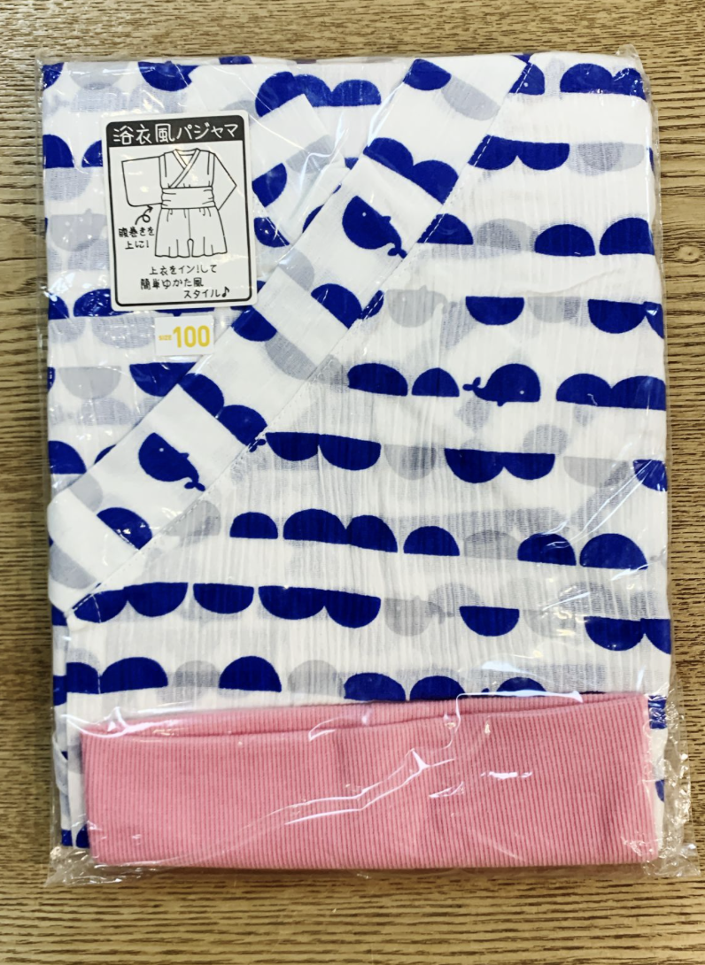 清貨優惠 兒童浴衣 100-130cm