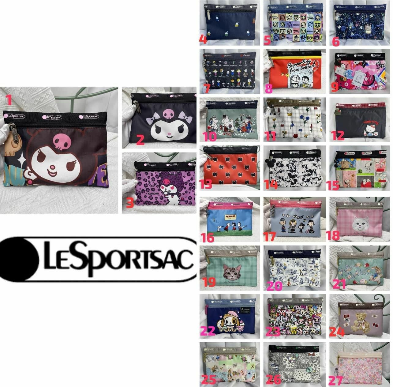 日本限定版 LeSportsac 防水收納零錢包