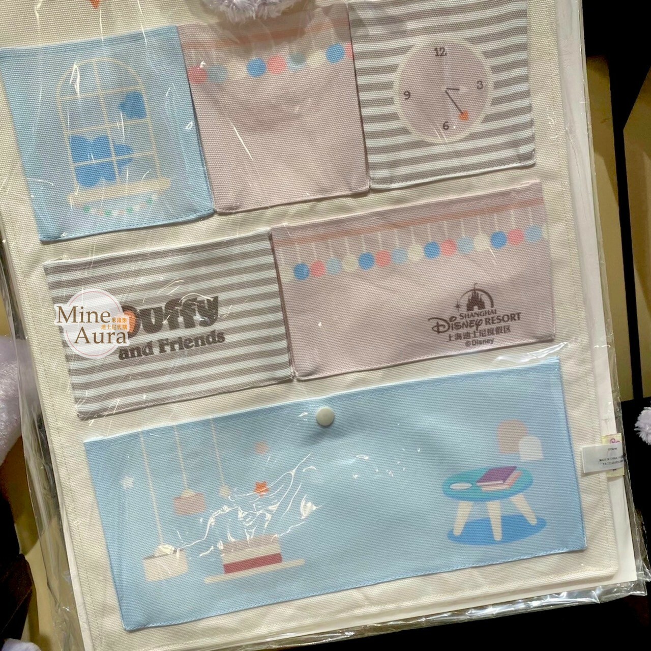 (特價現貨) 暖暖家居 史黛拉露 星黛露 StellaLou 絨毛大頭造型 收納掛袋 掛飾 -上海迪士尼樂園