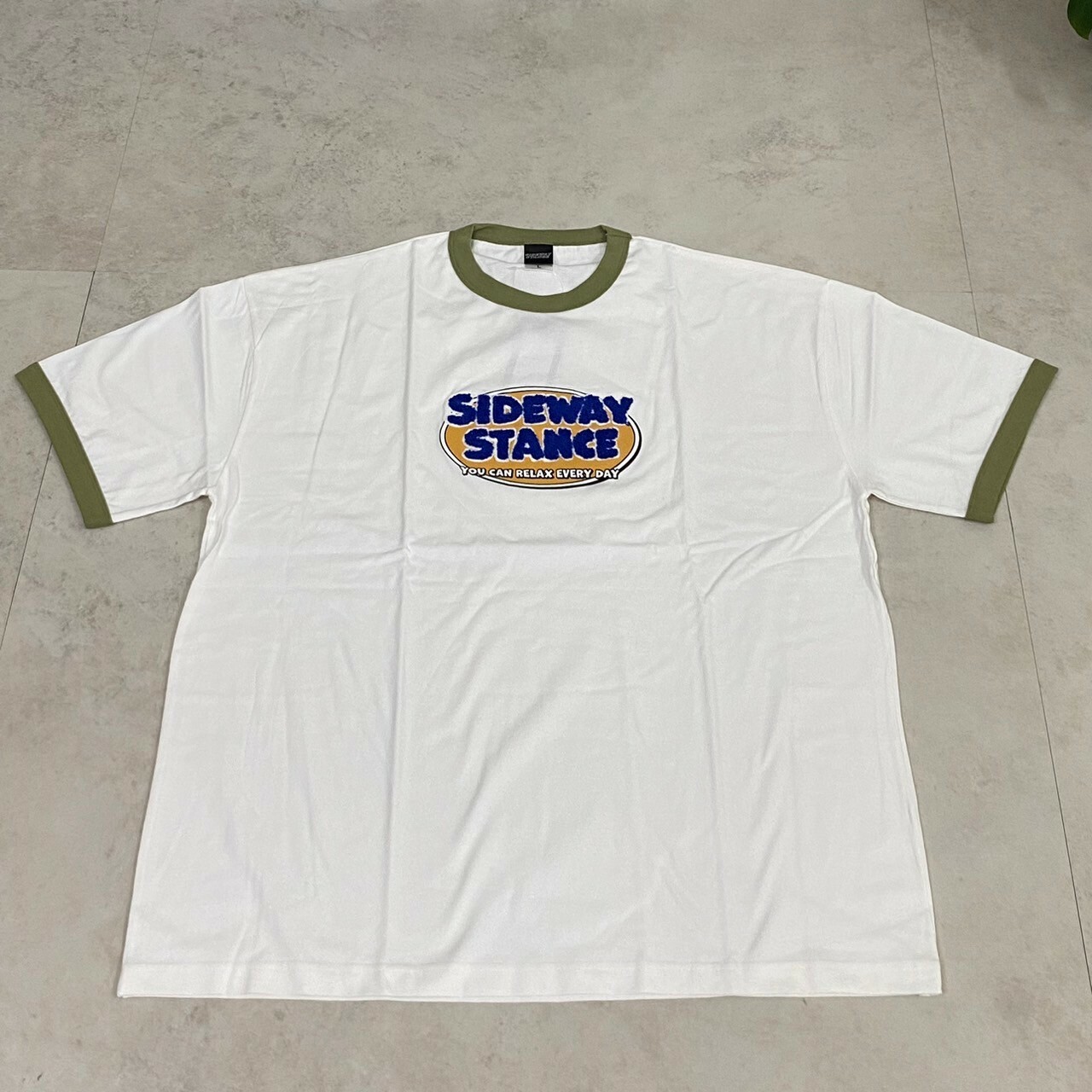 Sideway Stance 毛巾繡Logo印刷短Tee SIDE23-041