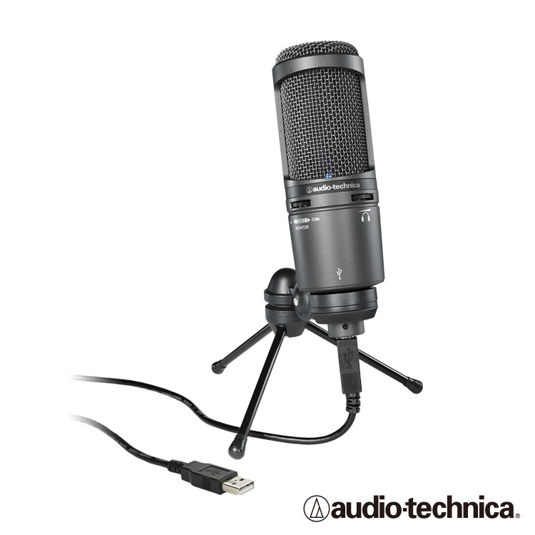 Audio-Technica AT2020USB+ 電容式 USB 麥克風