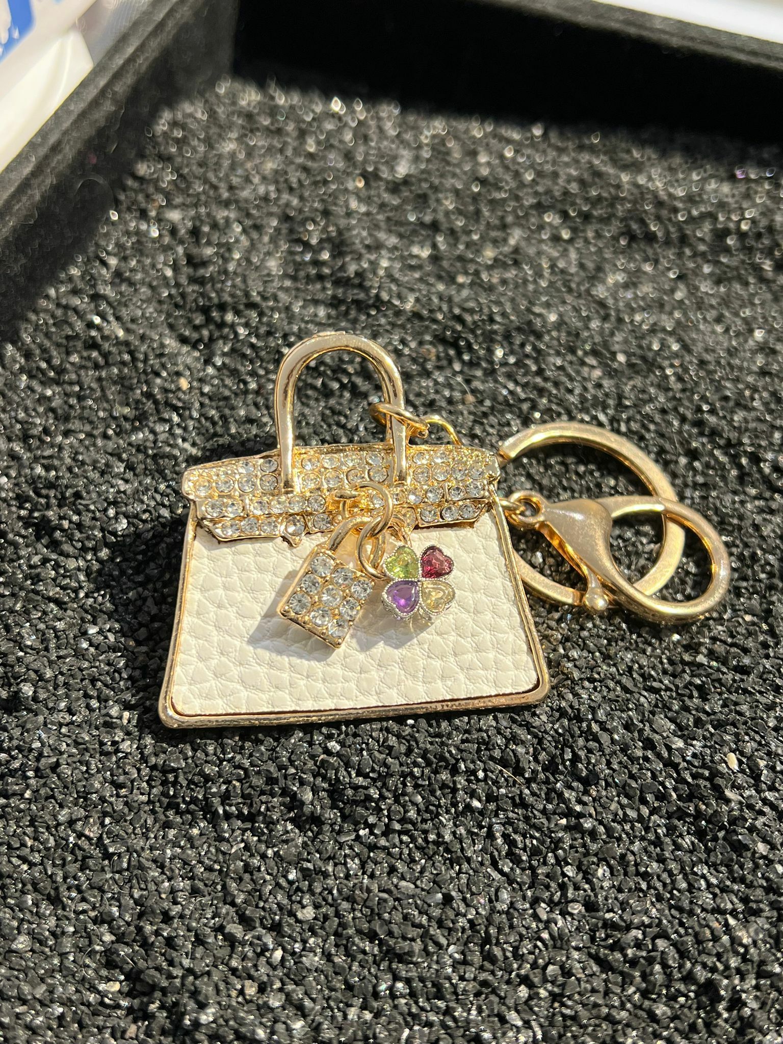 🔮能量水晶🔮鋯石碧璽/多寶包包匙扣 (K4/CR334)