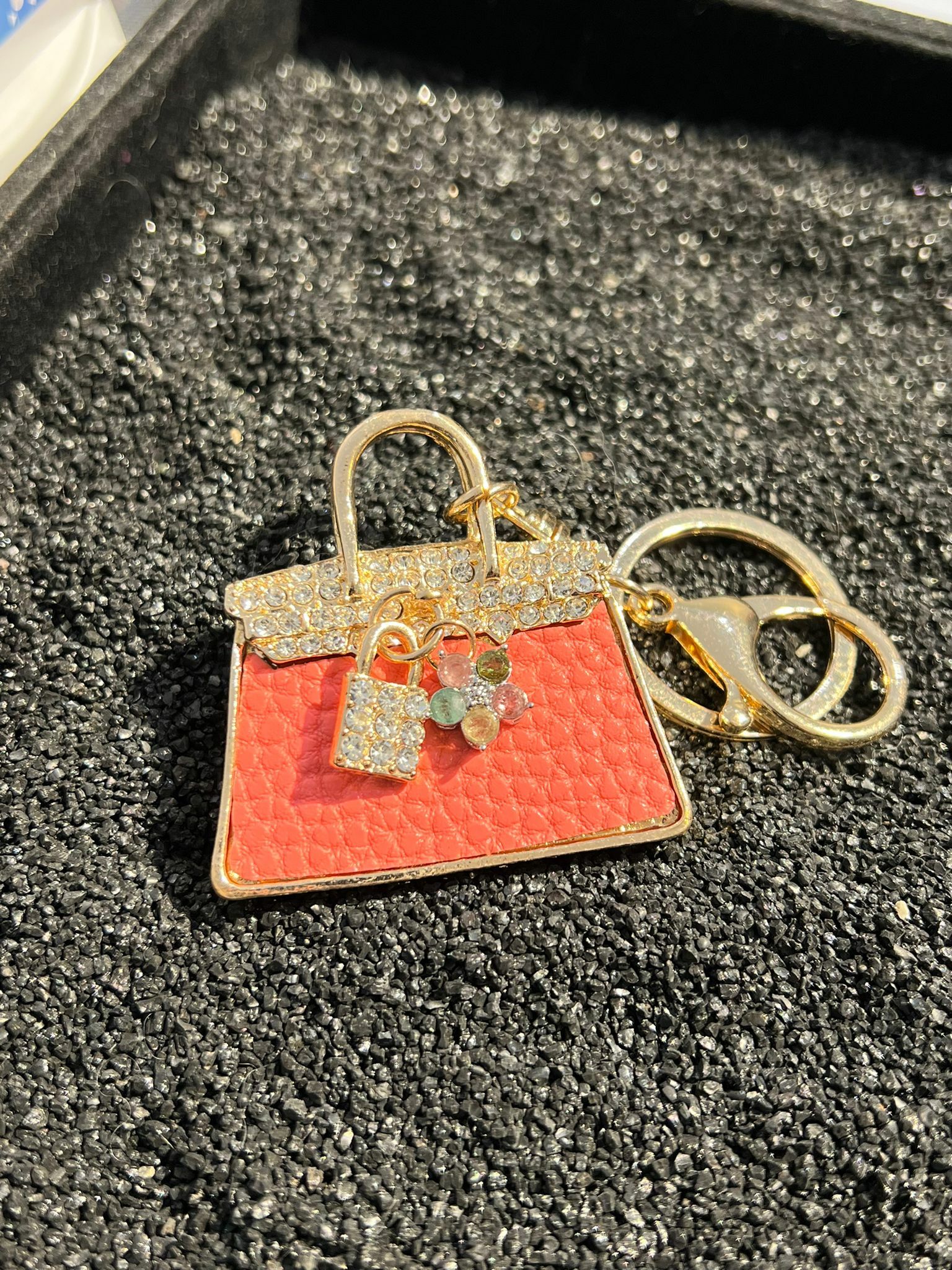 🔮能量水晶🔮鋯石碧璽/多寶包包匙扣 (K4/CR334)