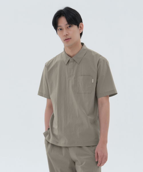 【代購】Snow Peak 雪諾必克 Root 春夏 口袋 玄彬 Polo衫 短袖 S24MURPS20