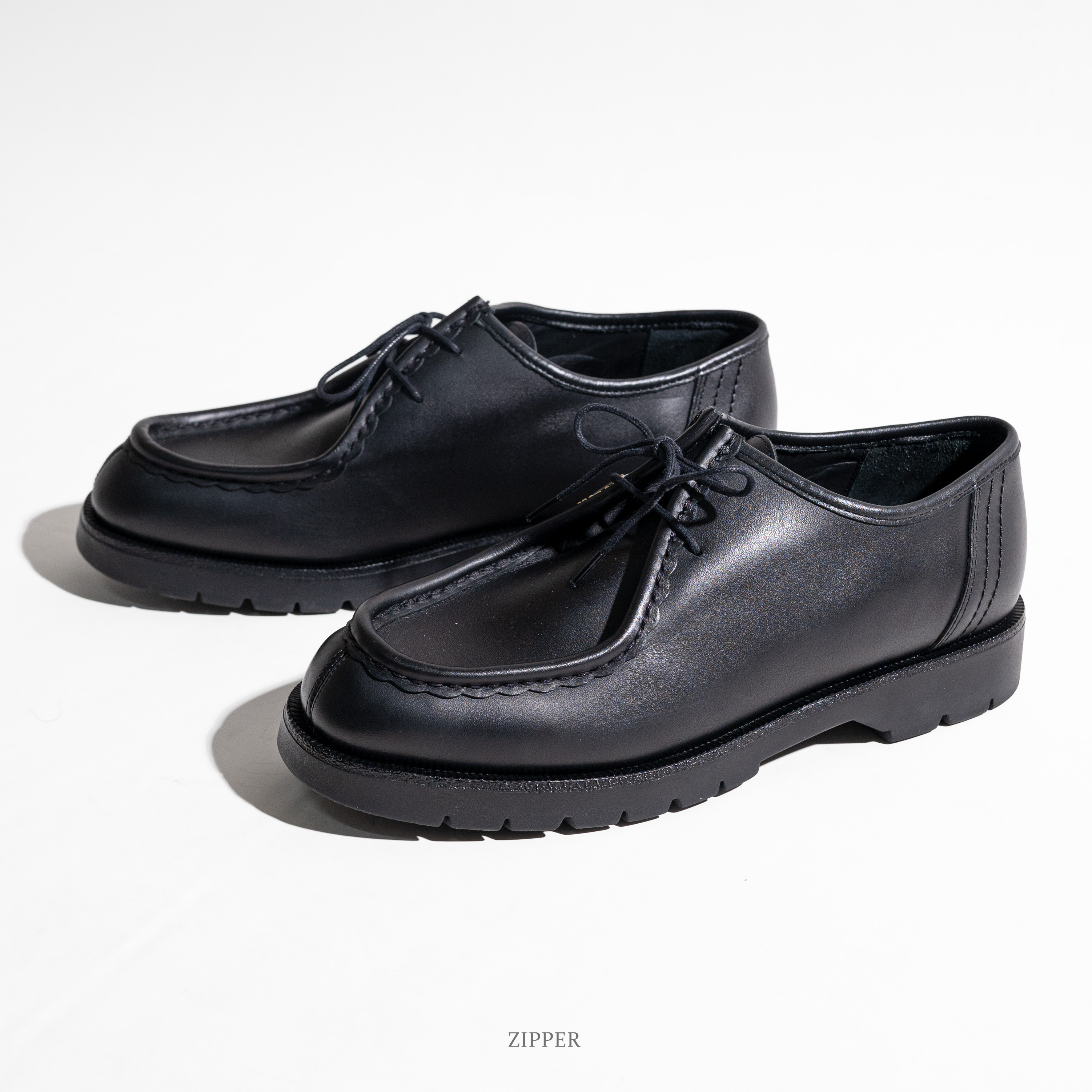 【新品未使用】KLEMAN 黒 モカシン　サイズ36（23.5㎝） KLEMAN PADROR 法國製莫卡辛紳士皮鞋黑色