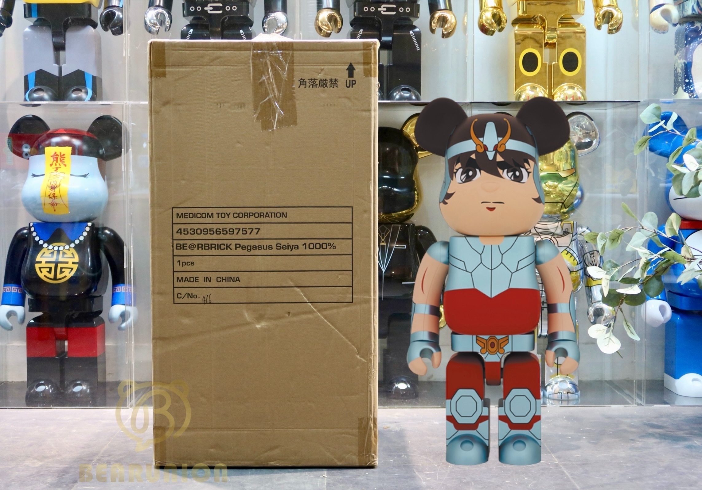 Bearbrick 天馬星座の星矢1000％