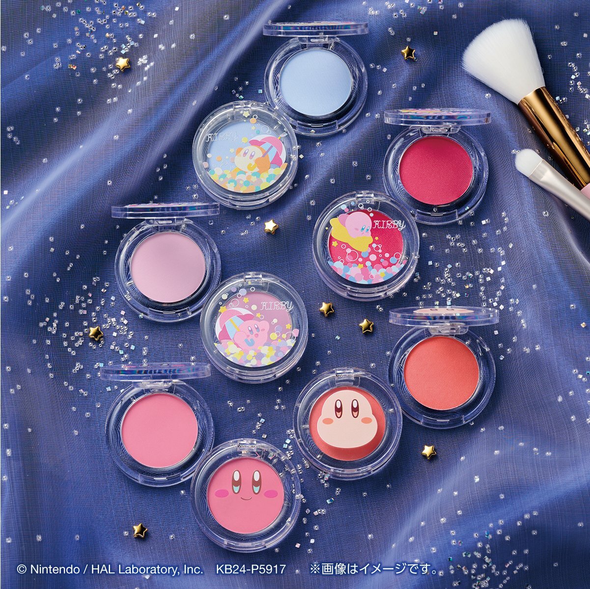 星之卡比盲抽腮紅扭蛋