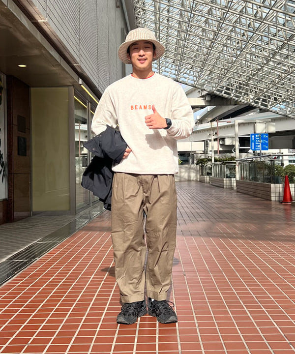 日本 BEAMS PLUS / 2 Pleats Twill 長褲