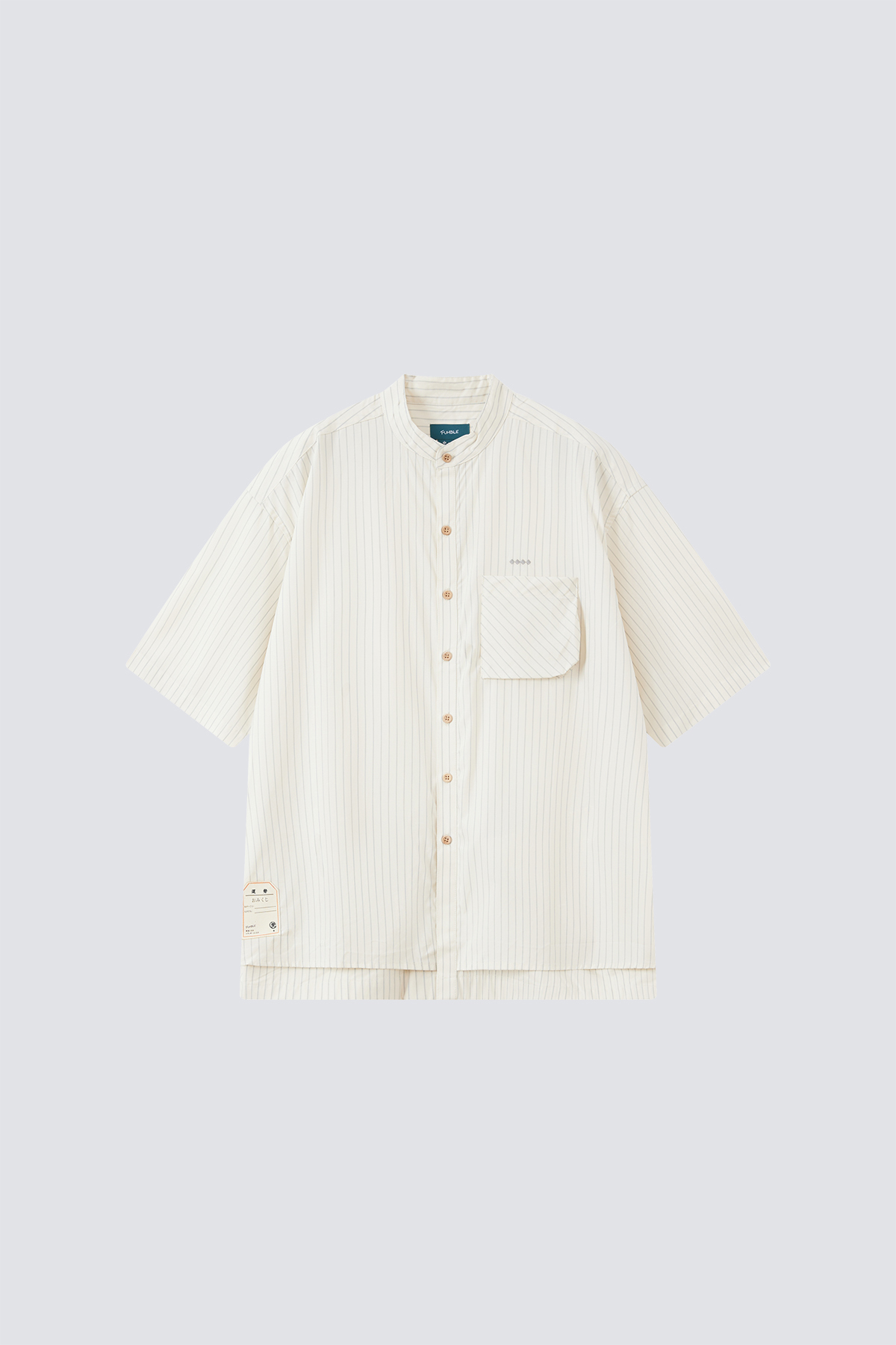 Pure Cotton Stripes Shirt｜White｜Hong Kong Original Design