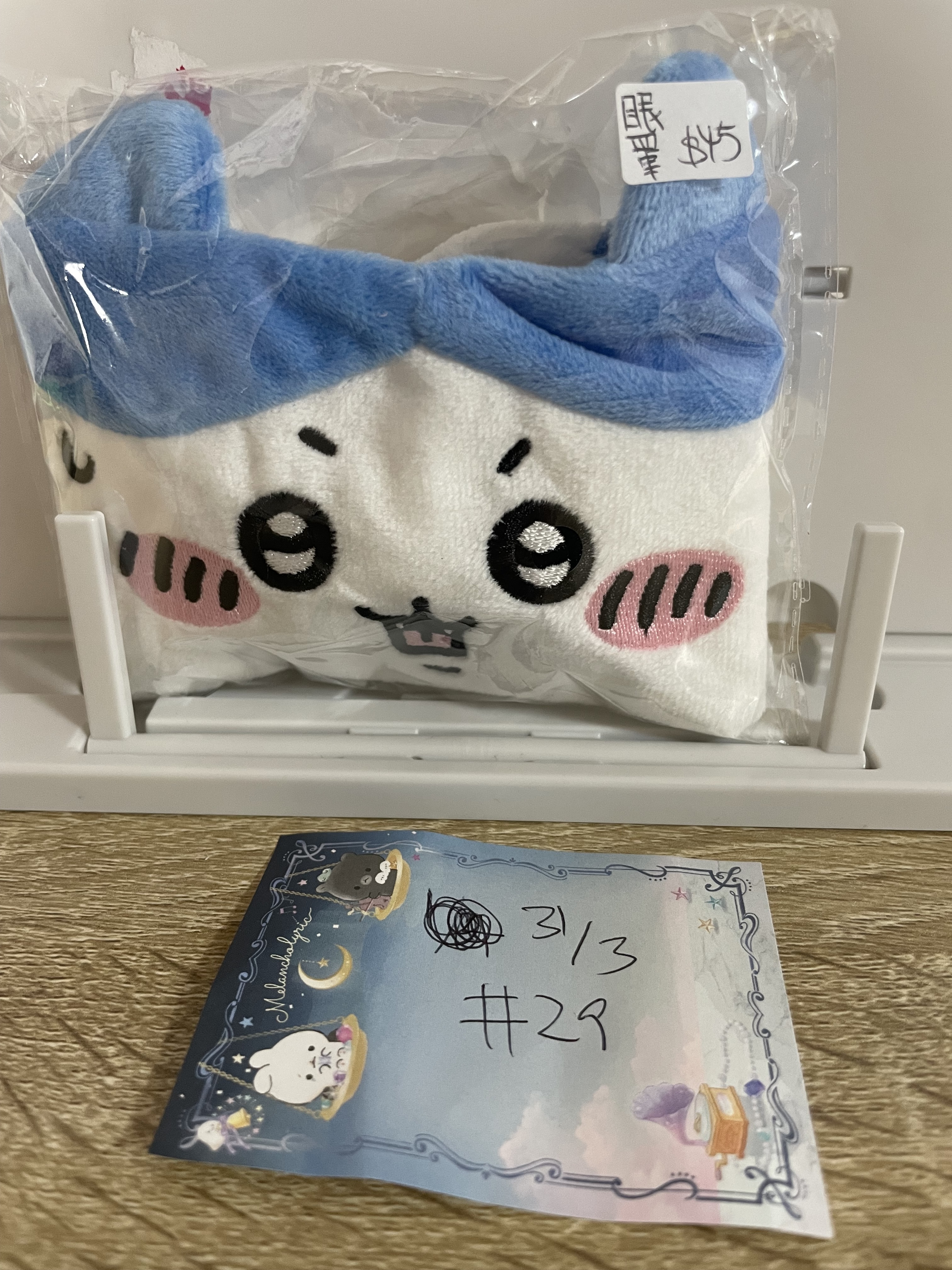 CHIIKAWA 八字貓 頭巾 #29