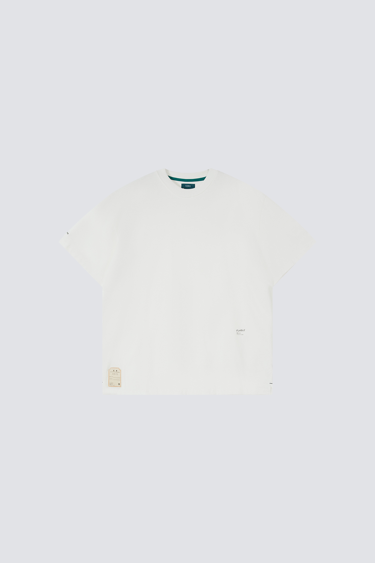 Heavy Weight Snowflake Velvet Essential Tee｜White｜Hong Kong Original Design