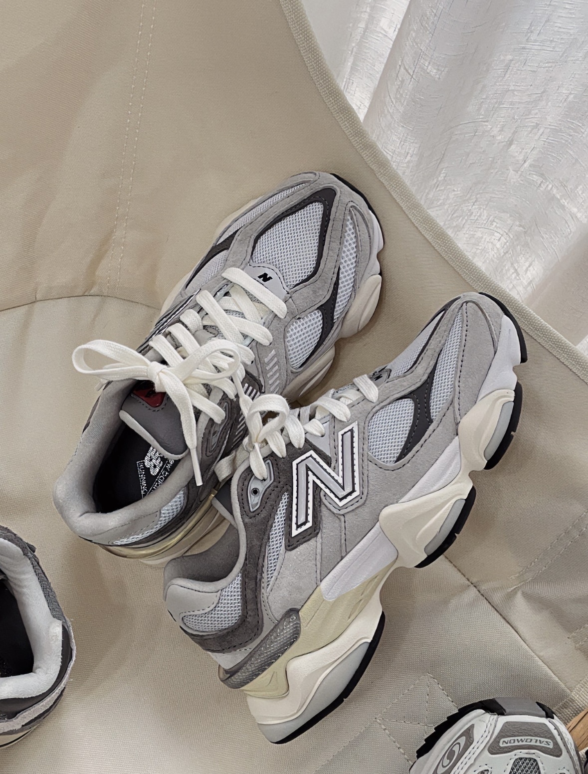 New Balance NB 9060 元祖灰 灰  復古 老爹鞋 麂皮 拼接 厚底 U9060GRY/預購