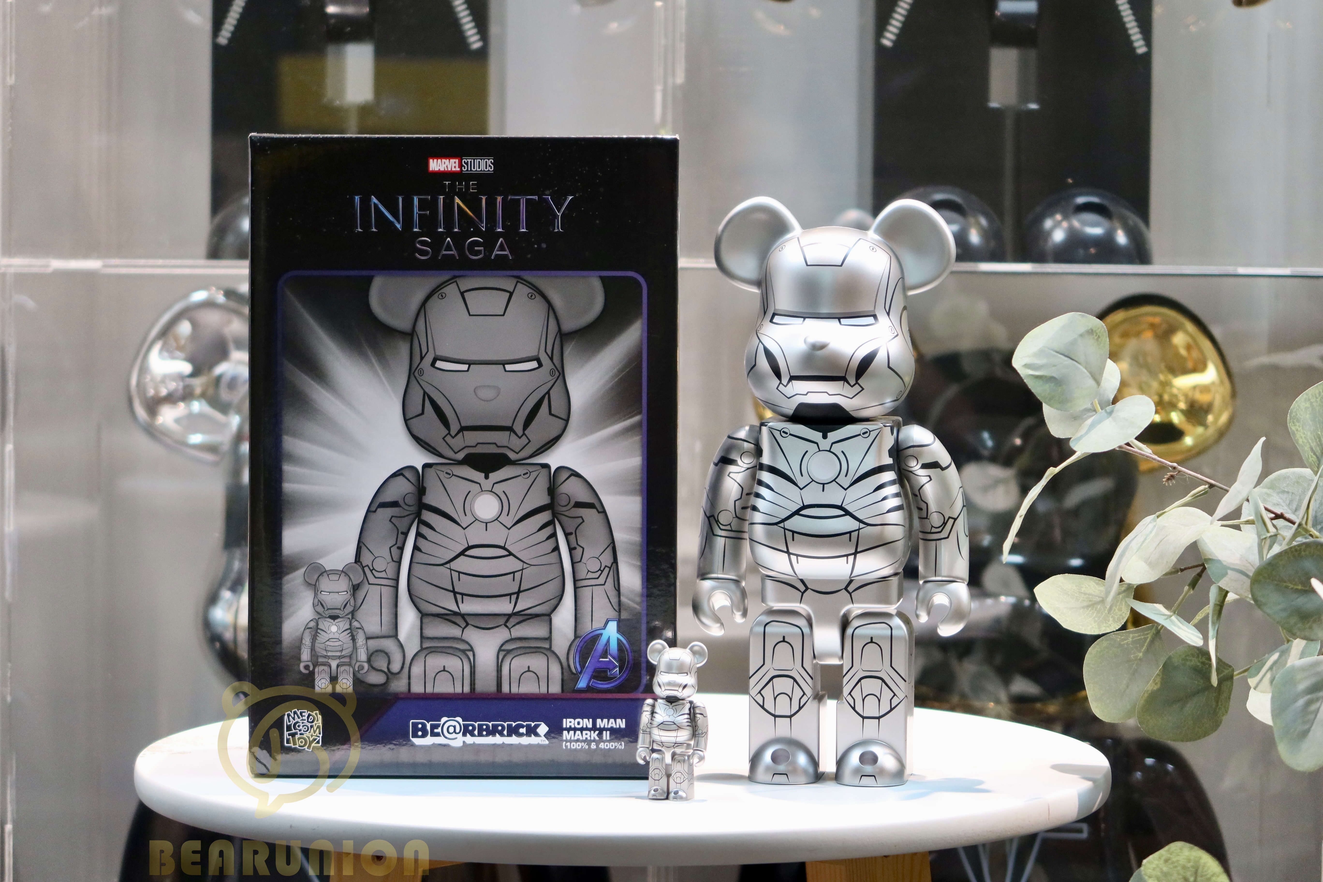 Bearbrick 400% 100% IRONMAN MARK 2