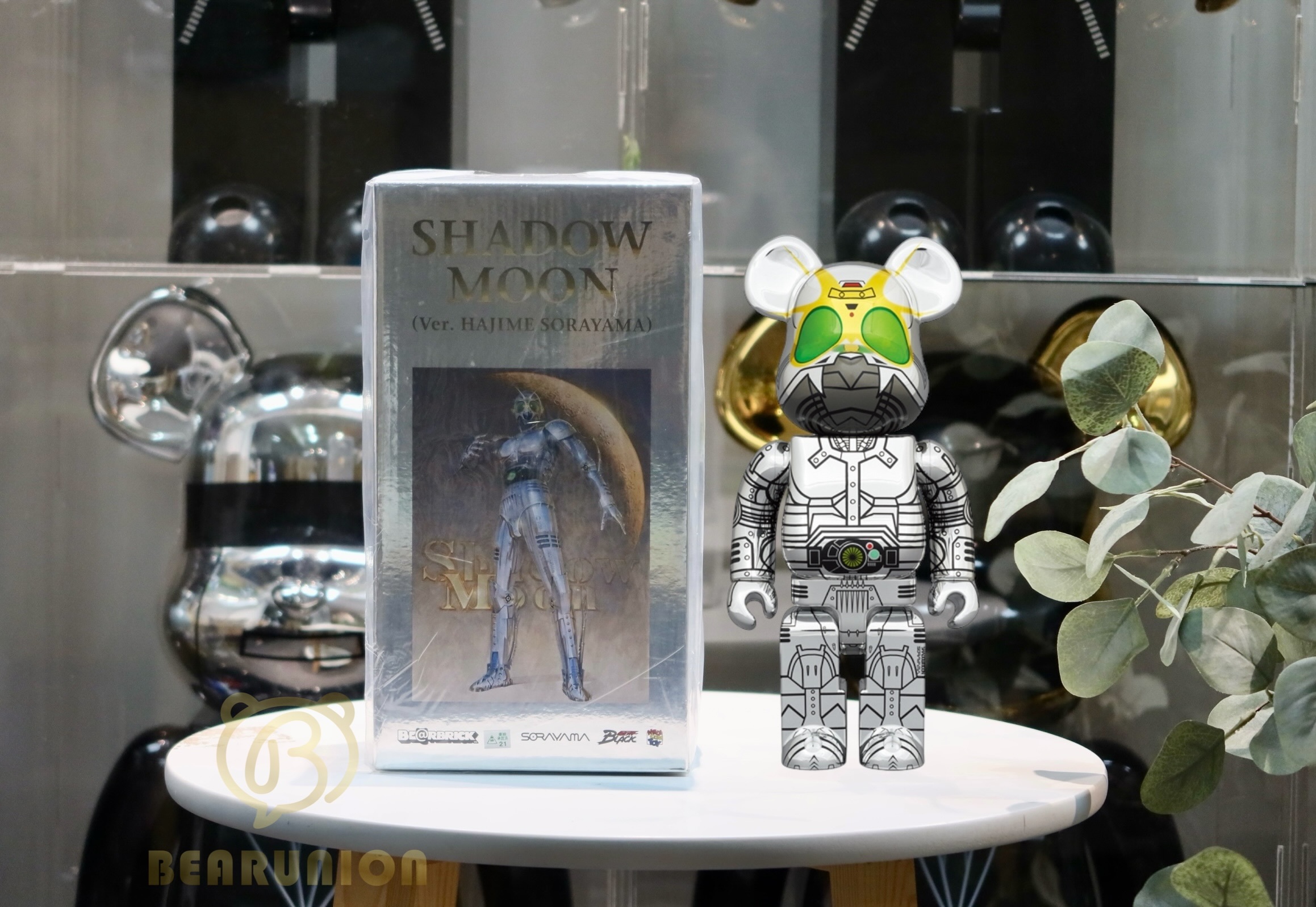 BE@RBRICK SHADOW MOON SORAYAMA) 400％ Shadow Moon Hajime Sorayama ver. BE@RBRICK 400% Medicom Toy
