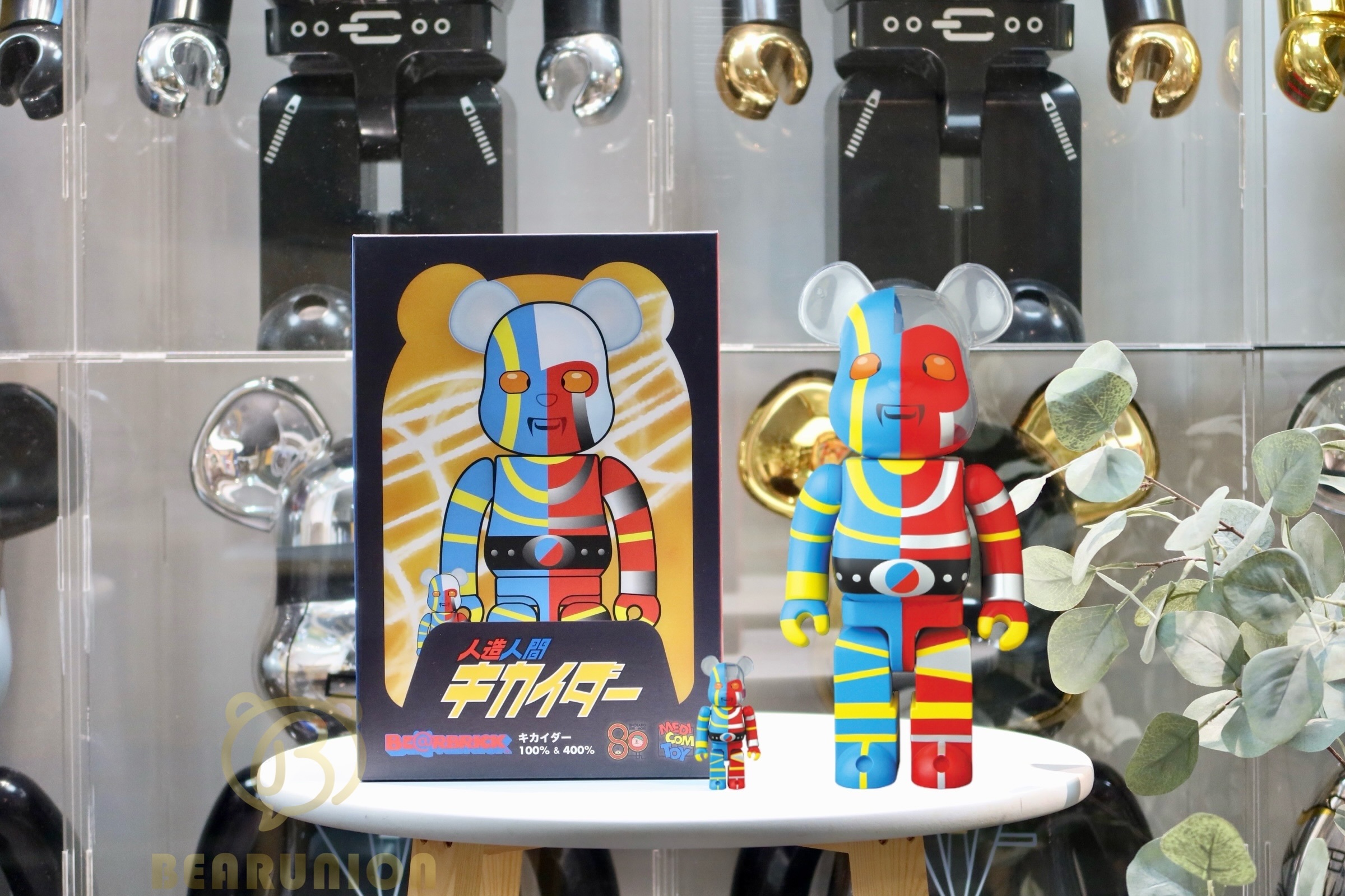 🥇現貨🥇BEARBRICK 400% 100% 電腦奇俠 森章太郎