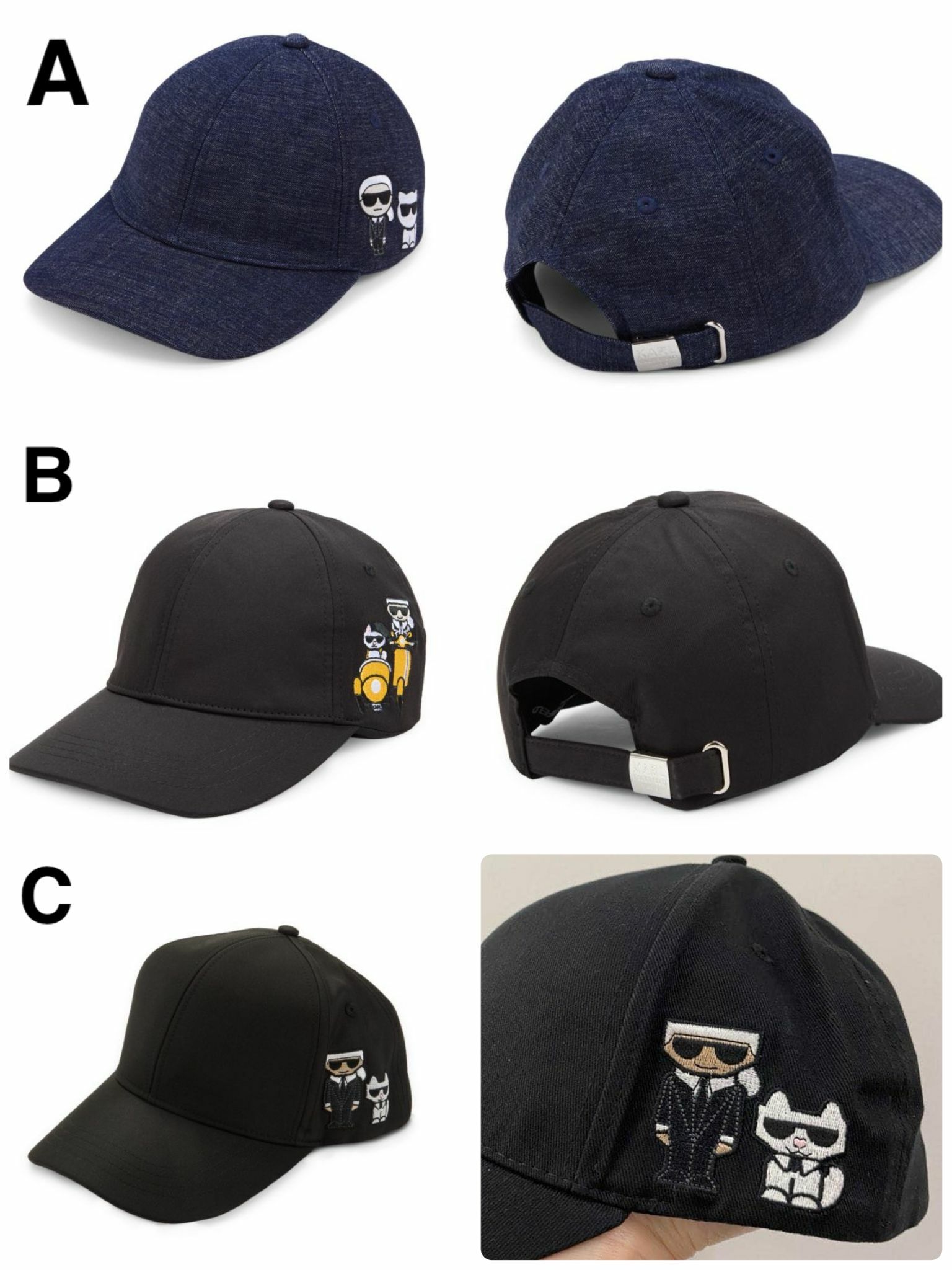 【現貨】KARL LAGERFELD PARIS F040152 CAP 帽