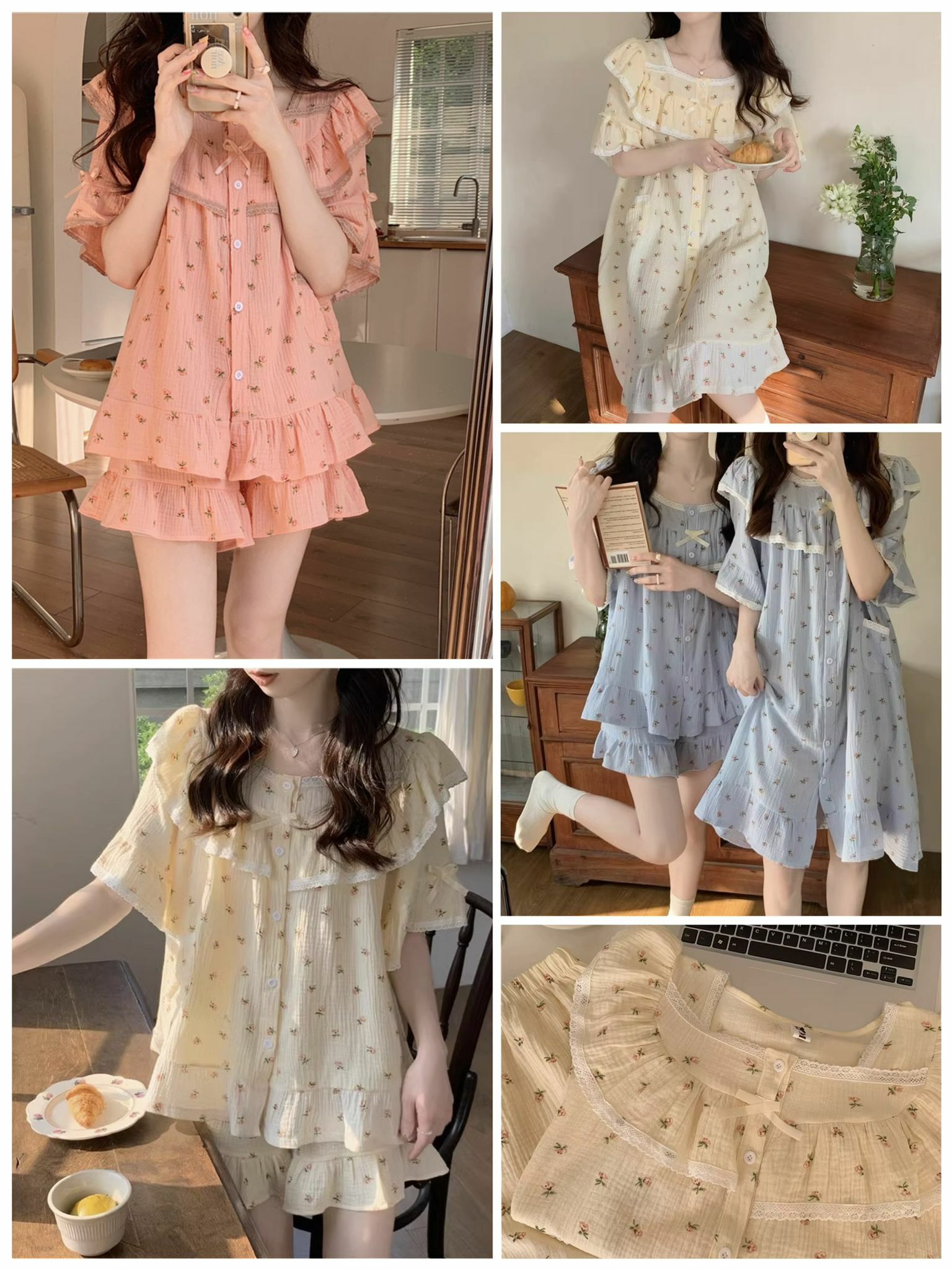 田園風碎花✨✨家居套裝-2400530