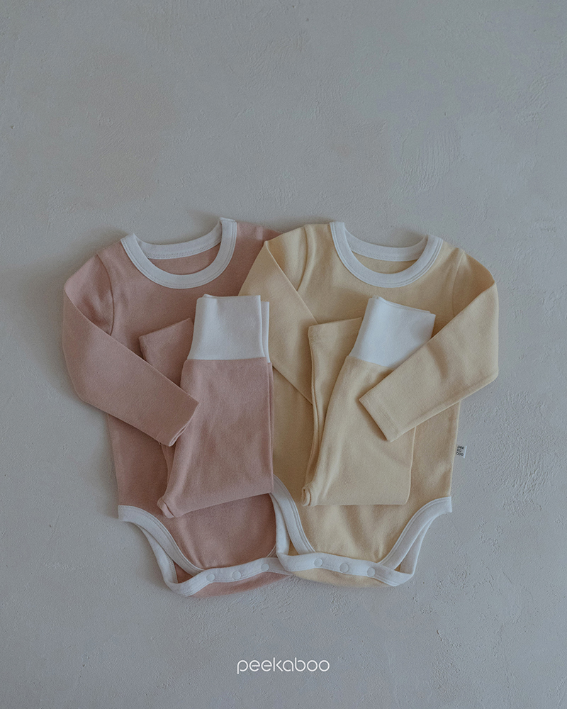 KKAEBI 花花包屁衣套裝