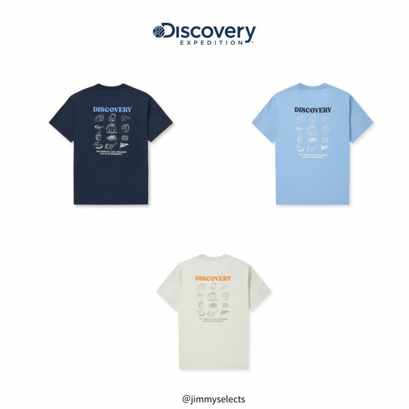 【代購】Discovery手繪風刺繡短袖上衣