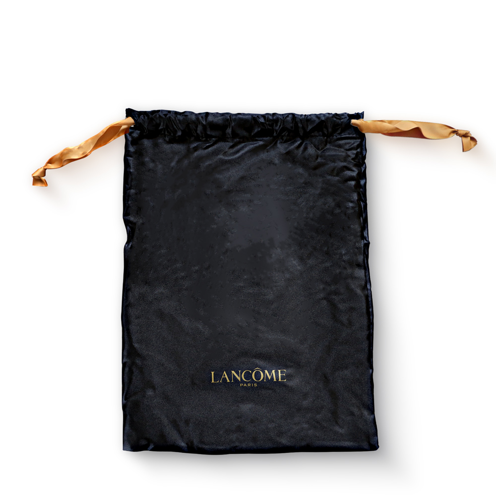 LANCOME 蘭蔻 黑色束口袋(30X40cm)